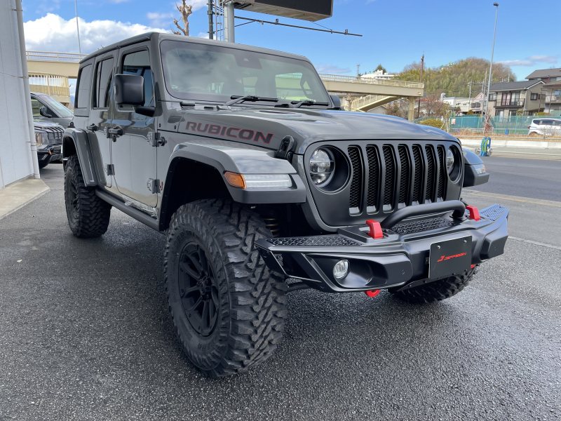 ジープ ラングラー アンリミテッド ルビコン スティンググレー 4WD JEPPESENコンプリート仕様