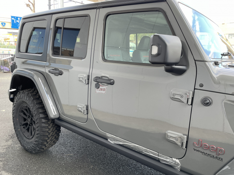 ジープ ラングラー アンリミテッド ルビコン スティンググレー 4WD JEPPESENコンプリート仕様
