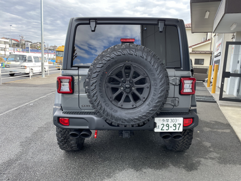 ジープ ラングラー アンリミテッド ルビコン スティンググレー 4WD JEPPESENコンプリート仕様