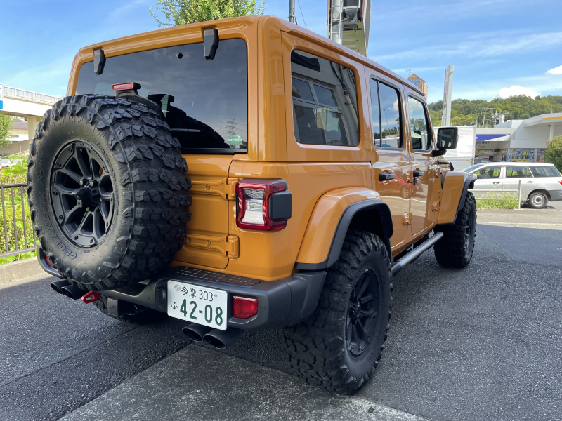 ジープ ラングラー アンリミテッド　オーバランド　ナチョ特別仕様